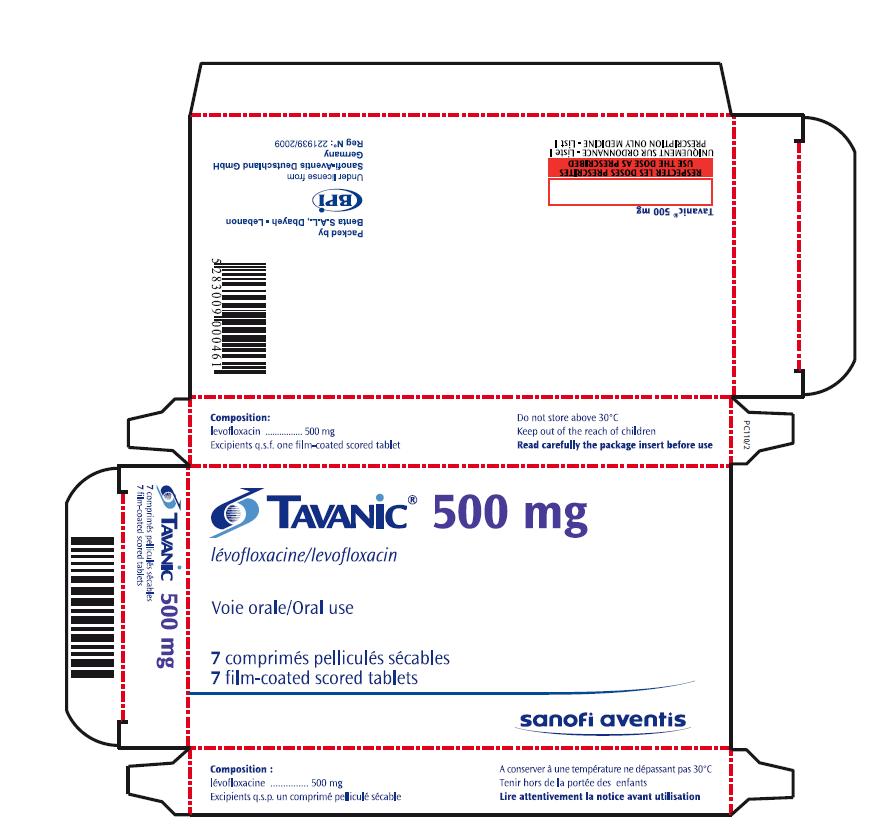 Tavanic Tablets 500mg